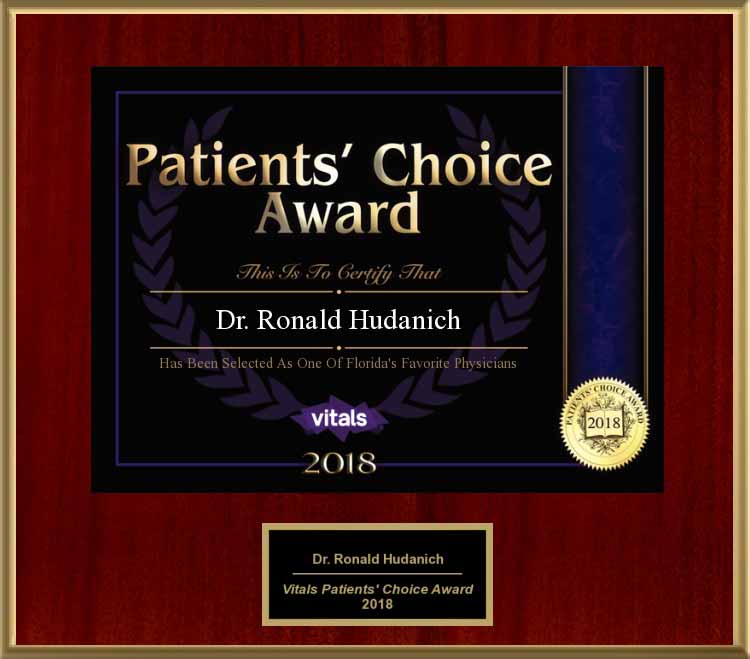 image of 2018 vitals patients choice award