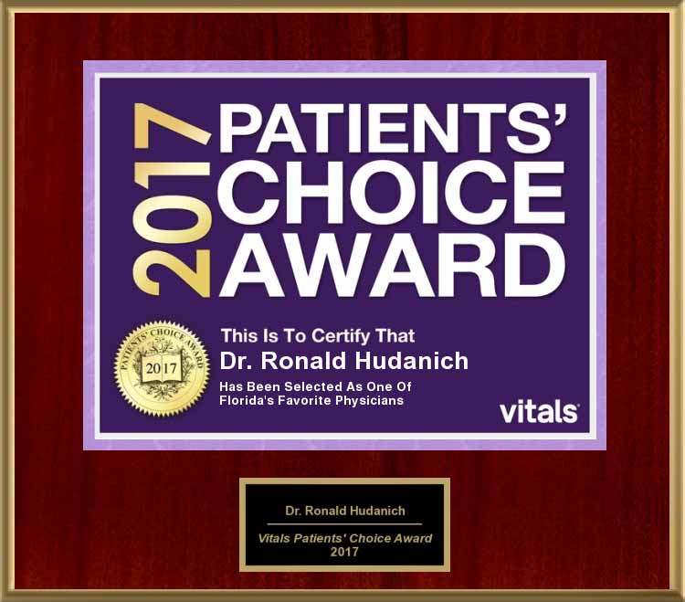 Ronald V Hudanich Awards